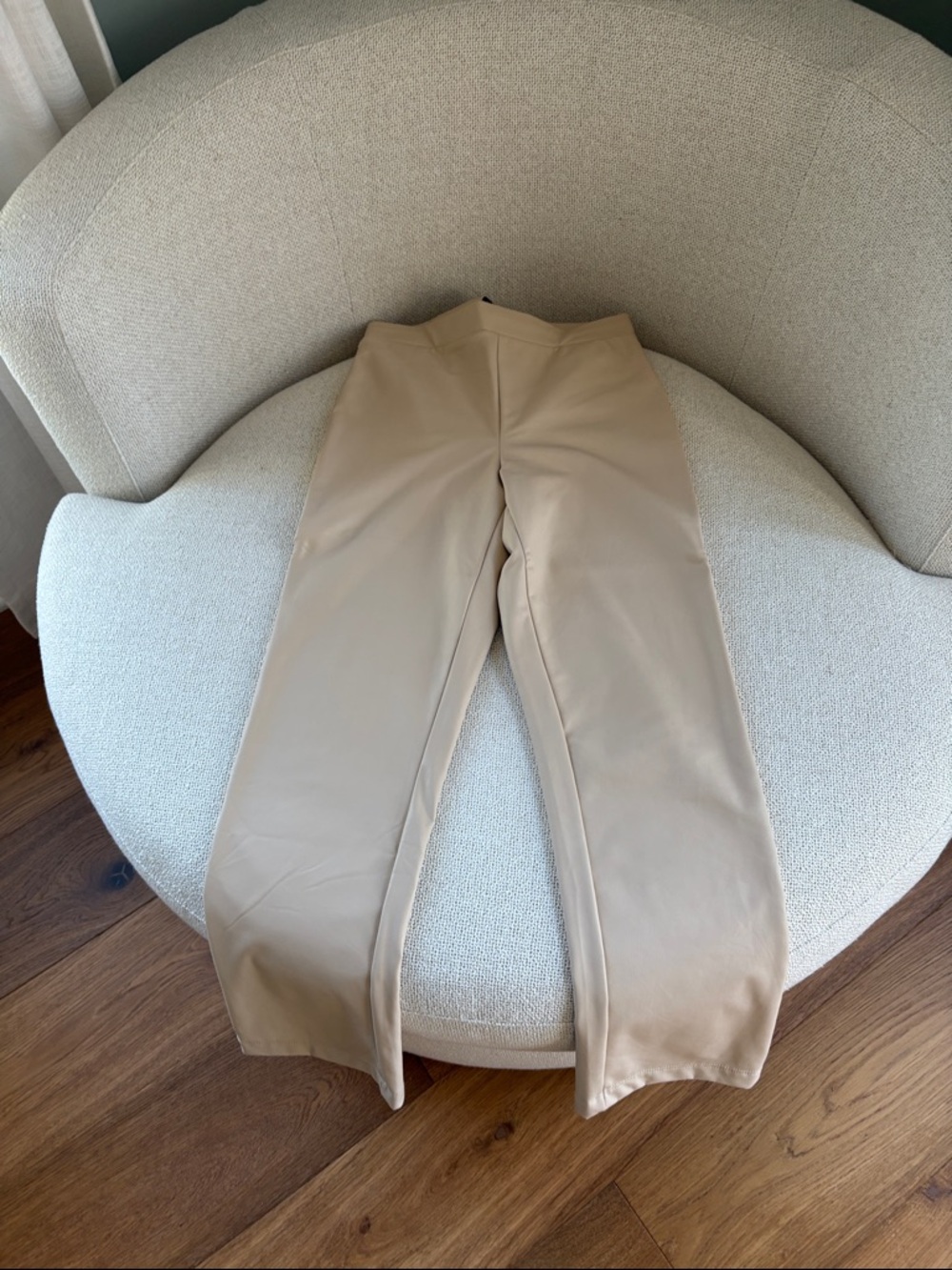 Sanctuary Straight-Leg High-Rise Faux Leather Pants